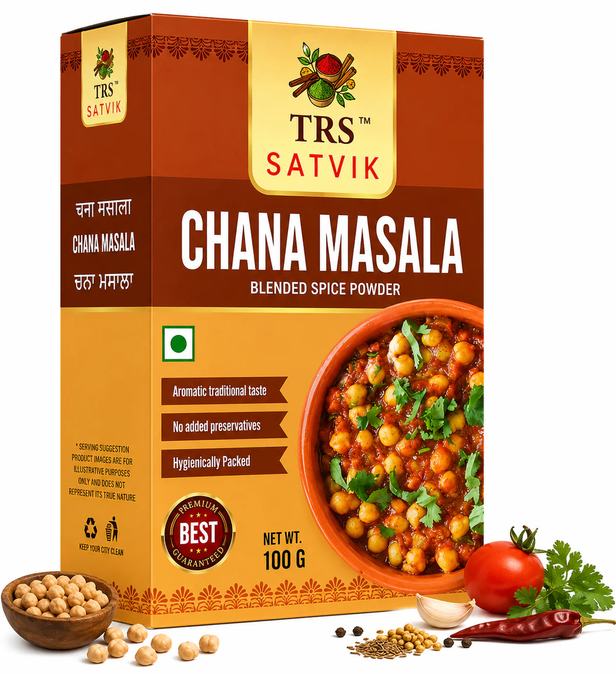 TRS Satvik Chana Masala