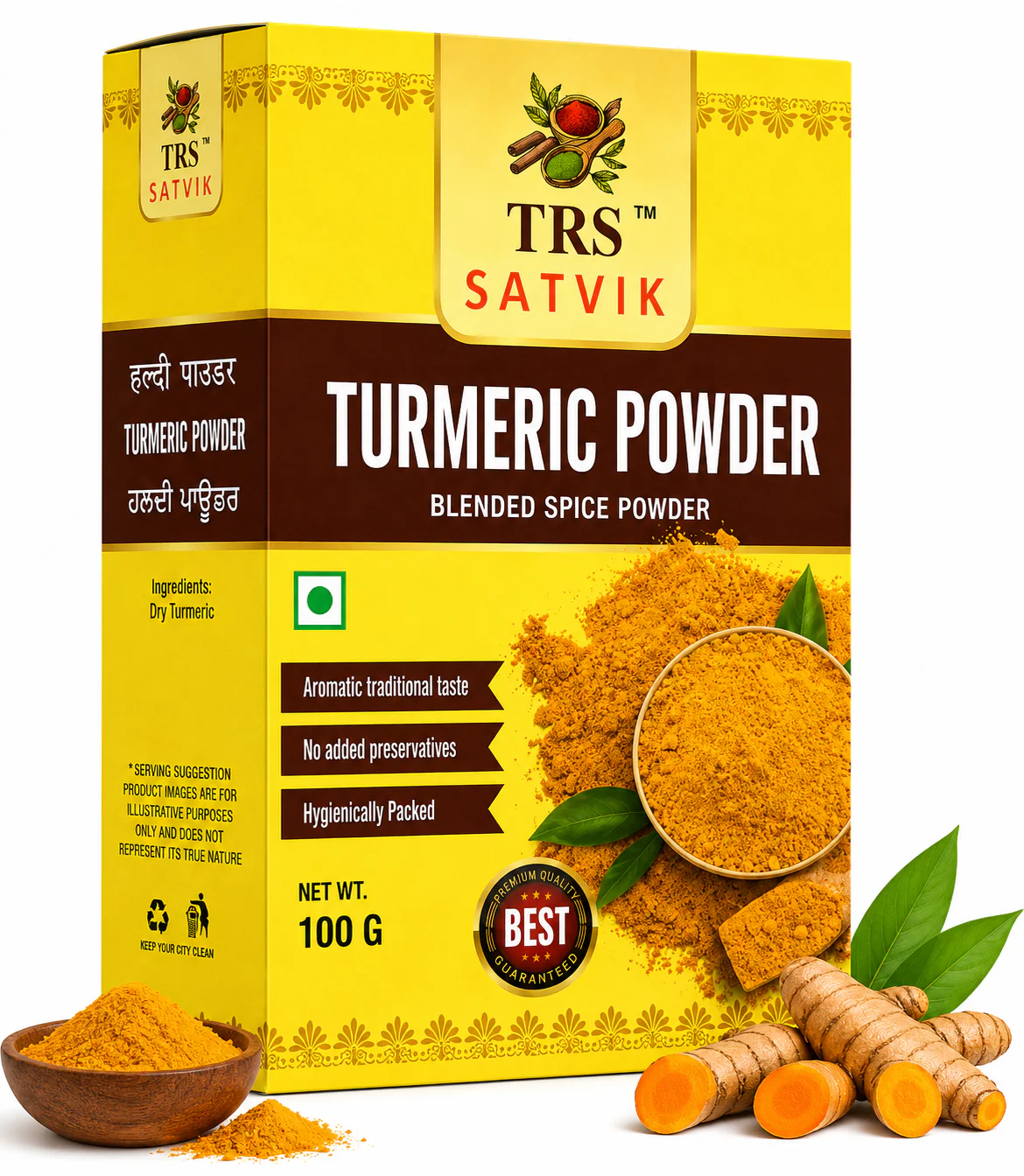 TRS Satvik Turmeric Powder